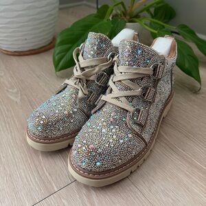 Corky's Hey Girl Rhinestone Campfire
Ankle Boots